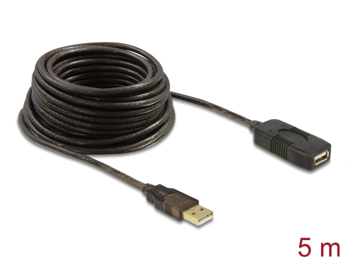 Delock Kabel USB 2.0 Verlängerung, aktiv 5 m