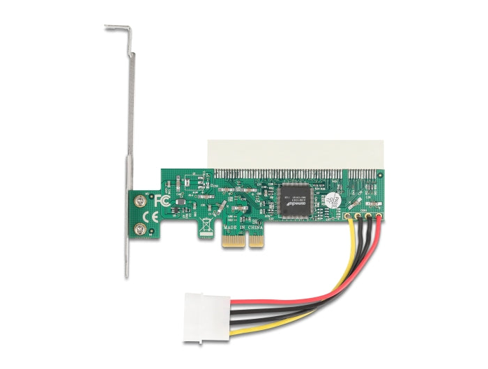 Delock Riser Karte PCI Express x1 zu 1 x PCI 32 Bit 5 V Slot Asmedia