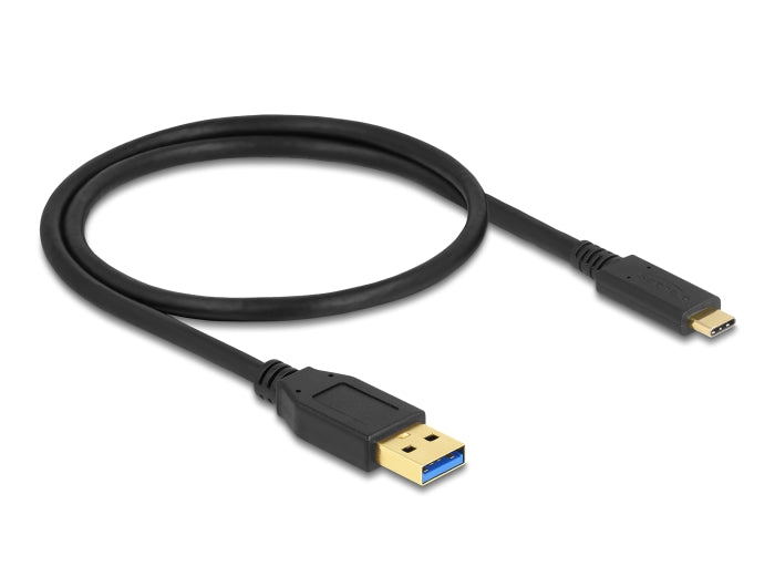 Delock USB 10 Gbps Kabel Typ-A zu USB Type-C™ 0,5 m