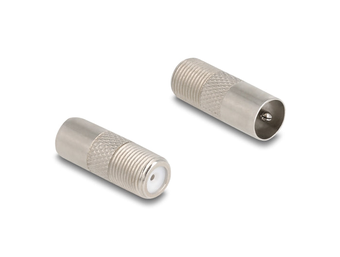 Delock DAB+ DVB-T2 Antenne F Stecker 5 - 25 dB aktiv omnidirektional schwarz Klebemontage