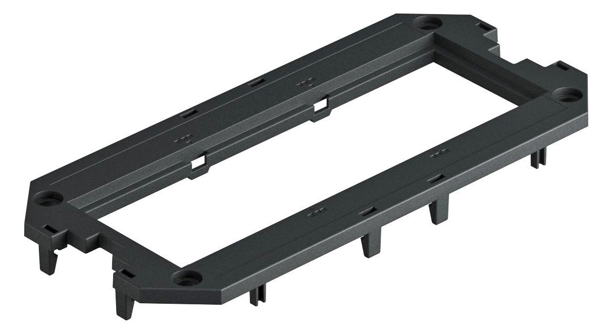 BETTERMANN Abdeckplatte PA 165mm 13fÖffn UT3 P3 sw RM45