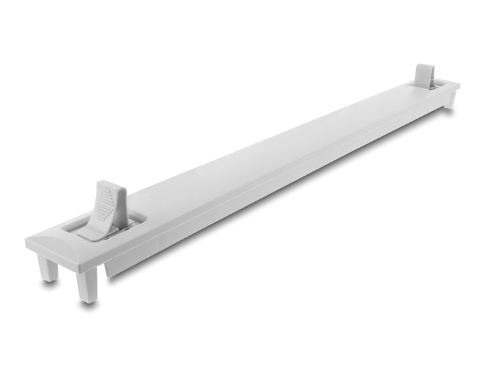Delock 19″ 1 HE Blindpanel ABS Kunststoff mit Einrastfunktion (Snap-In) grau
