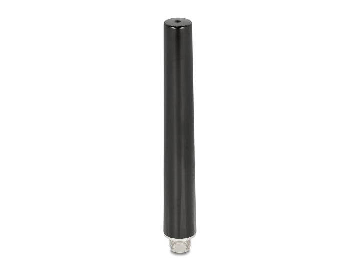 Delock Dualband WLAN WiFi 6 Antenne N Buchse 4 - 6 dBi 16,55 cm omnidirektional starr outdoor schwarz