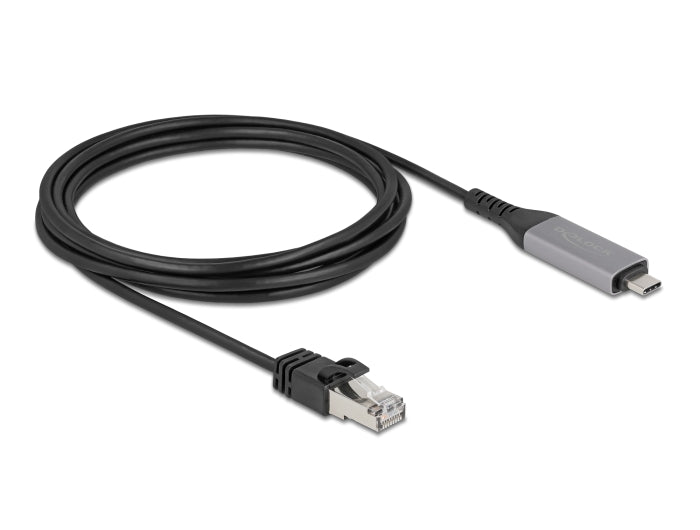 Delock USB LAN Kabel USB Type-C™ zu RJ45 Gigabit Ethernet 3 m