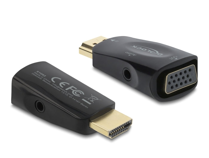 Delock HDMI zu VGA Adapter mit Audio