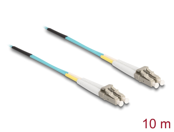 Delock Kabel Lichtwellenleiter LC zu LC Multimode OM3 10 m