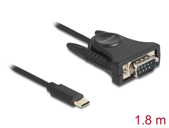 Delock Adapter USB Type-C™ > 1 x Seriell DB9 RS-232