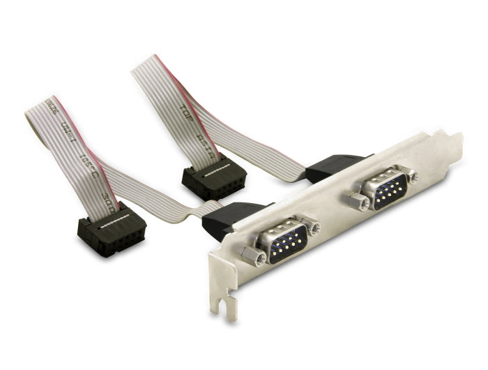 Delock PCI Express x1 Karte zu 4 x Seriell RS-232 mit Standard und Low Profile Slotblenden