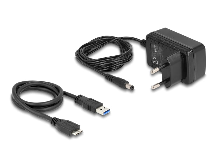 Delock Konverter USB 5 Gbps zu SATA 6 Gbps inkl. Netzteil