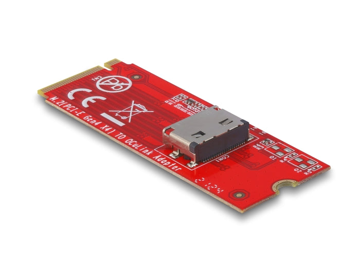 Delock M.2 Key M zu 1 x OCuLink SFF-8612 Konverter