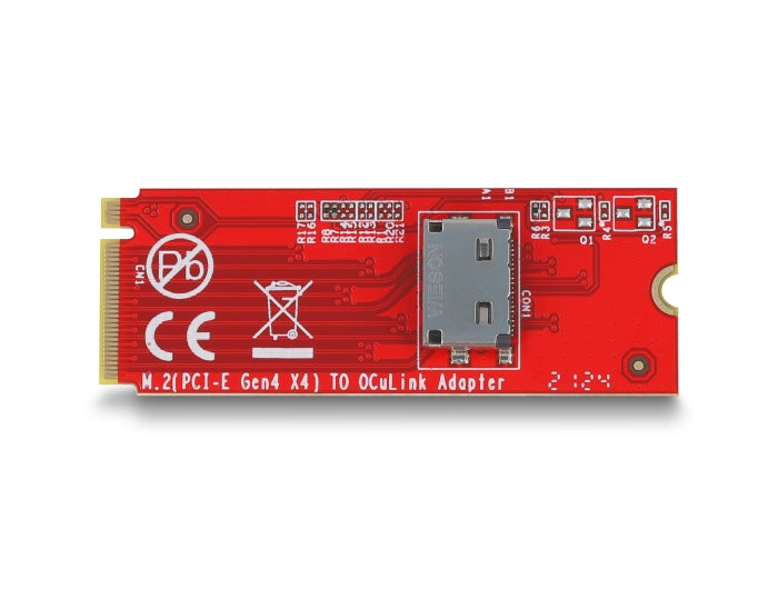 Delock M.2 Key M zu 1 x OCuLink SFF-8612 Konverter