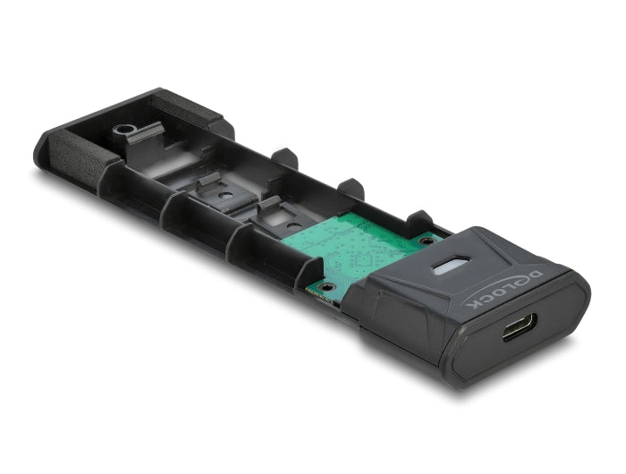 Delock Externes USB Type-C™ Combo Gehäuse für M.2 NVMe PCIe oder SATA SSD - werkzeugfrei