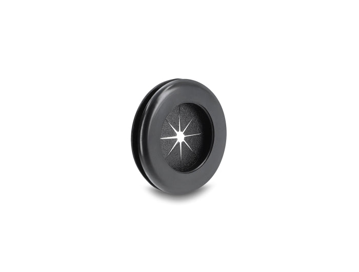 Delock Gummi Kabeldurchführung rund Ø 40 mm schwarz