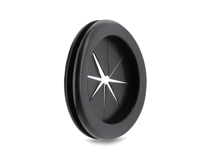 Delock Gummi Kabeldurchführung rund Ø 50 mm schwarz