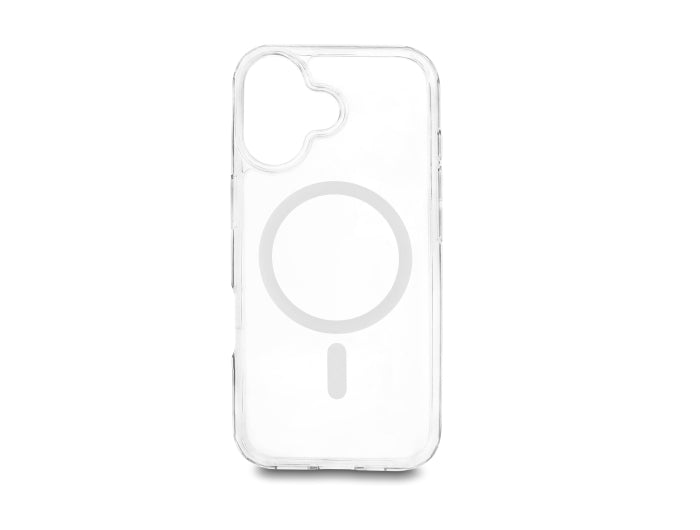 Delock Schutzhülle für iPhone 17 kompatibel mit MagSafe transparent-weiß