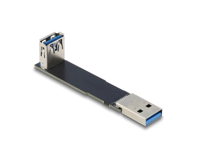 Delock USB 10 Gbps Adapter USB Typ-A Buchse zu Stecker gewinkelt 90°
