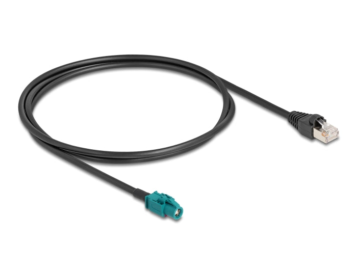 Delock Kabel HSD Z Buchse zu RJ45 Stecker 0,5 m