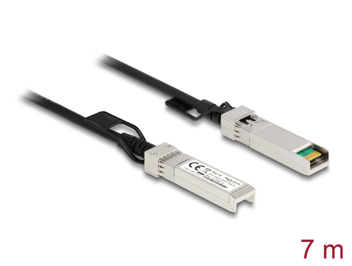Delock Kabel Twinax SFP+ Stecker zu SFP+ Stecker 7 m