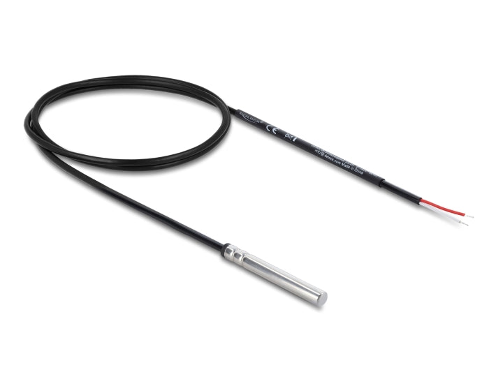Delock Temperaturfühler-Kabel mit 2 x offene Kabelenden DS18B20 1 m