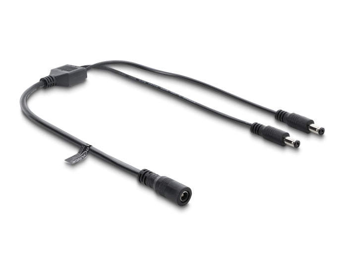 Delock Kabel DC Verteiler 5,5 x 2,1 mm 1 x Buchse zu 2 x Stecker