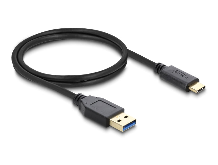 Delock USB 10 Gbps Kabel Typ-A zu USB Type-C™ 1 m