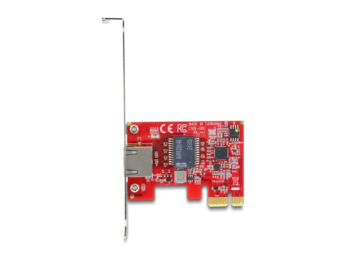 Delock PCI Express x1 Netzwerkkarte 2,5 Gigabit LAN 1 x RJ45 i225