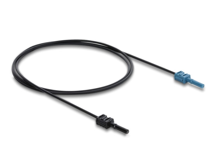 Delock LWL POF Kunststoff Kabel HFBR 4531-4533Z Simplex Stecker zu Simplex Stecker 1 m
