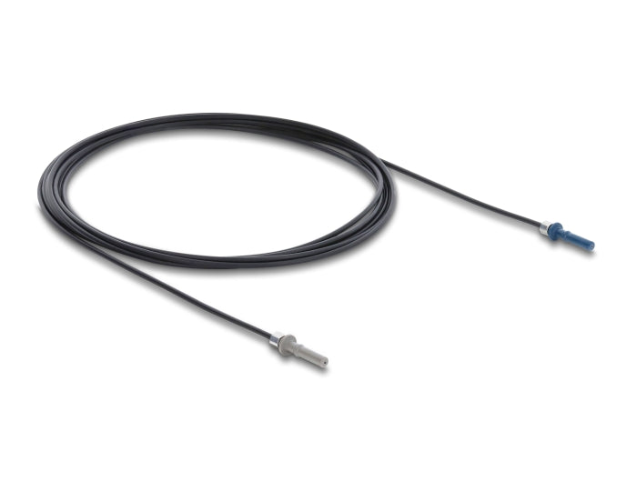 Delock LWL POF Kunststoff Kabel HFBR 4501-4511Z Simplex Stecker zu Simplex Stecker 3 m