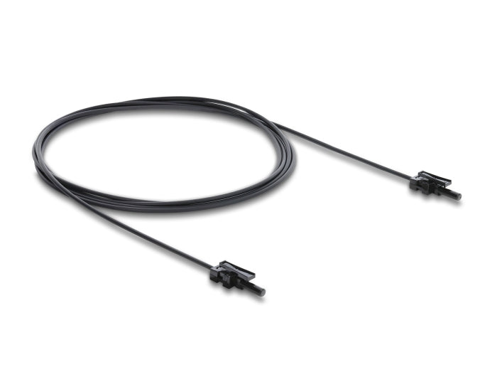 Delock LWL POF Kunststoff Kabel HFBR 4532-4532Z Simplex Stecker zu Simplex Stecker 2 m