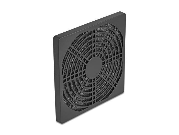 Delock Lüftergitter mit Staubfilter 120 x 120 mm schwarz