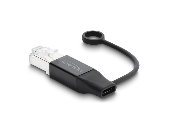 Delock USB Type-C™ Netzwerk Adapter Gigabit LAN 1 x RJ45 Stecker