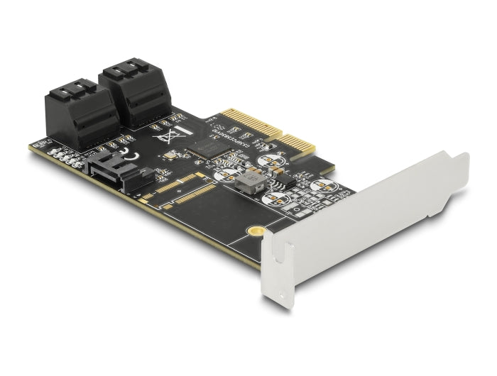 Delock 5 Port SATA PCI Express x4 Karte - Low Profile Formfaktor