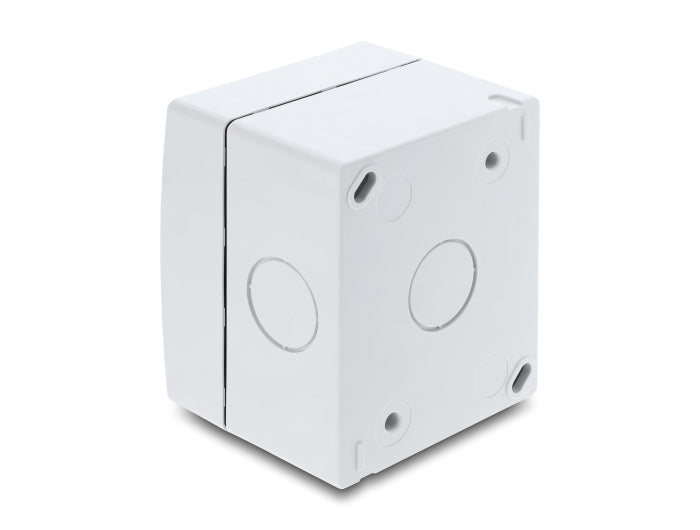 Delock Easy 45 Aufputzgehäuse IP55 wasserfest 2 Port
