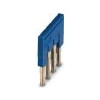 PHOENIX Querverbinder 4p bl steckb isol FBS 4-6 BU 32A m.Berühr.schutz
