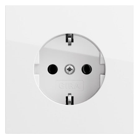 GIRA Steckdose 1f rws glz UP IP20 446670 horiz/vert