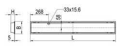 RIDI LED-Deckeneinbauleuchte 38W 4000K EL-ES1247DAWS840M9S0550 5570lm ws Konv