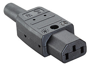 BACHMANN Kaltgerätedose Kst IP20 ger sw 915.170 Schraubkl