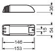 OSRAM Tastdimmer uni 3-315W AP HTI DALI 315 DIM