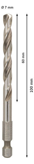 BOSCH-EW Zentrierbohrer 7,15x100mm 2609390592
