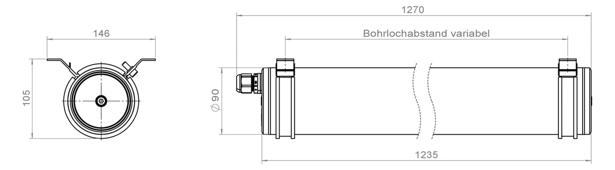 PRACHT LED-Feuchtraumleuchte 29W 4000K TUBIS INDUSTRY 7a041424-TUBIS_IND 4300lm