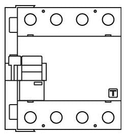 DOEPKE FI-Schutz mit Zusatz 4p 440V 16A DFS4 016-4/0,03-B SK NA 0,03A NOT-AUS B