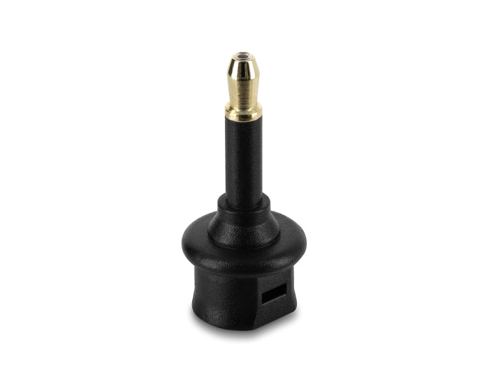 Delock Adapter Mini TOSLINK 3,5 mm Stecker auf TOSLINK Buchse