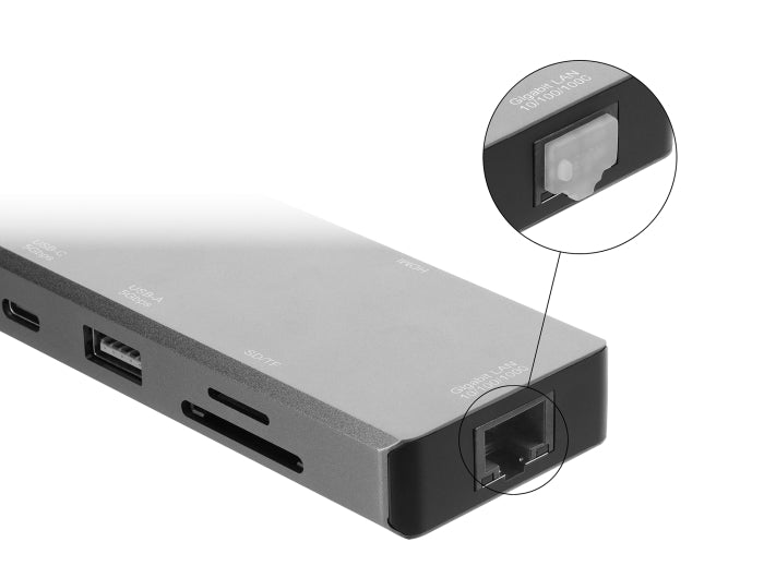 Delock Staubschutz für RJ45 Buchse 10 Stück Silikon transparent