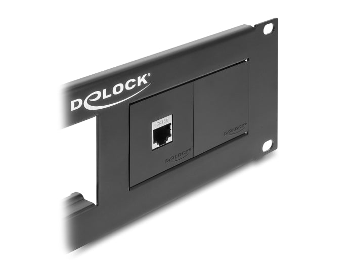 Delock Easy 45 Modul Keystone Halterung 45 x 45 mm schwarz