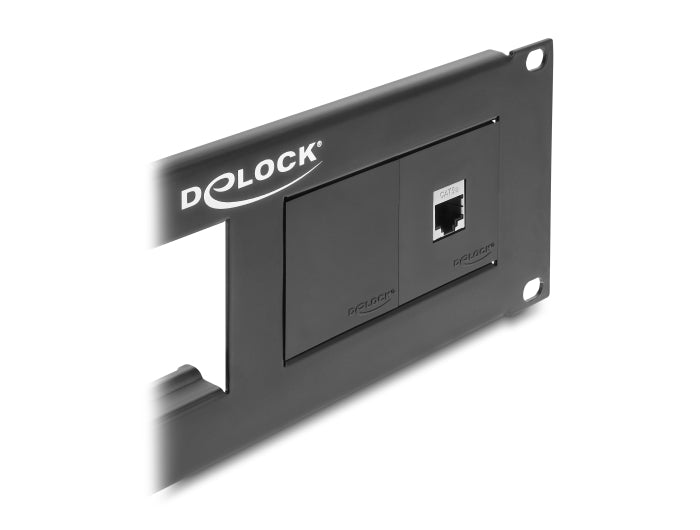 Delock Easy 45 Modul-Blindblende 45 x 45 mm schwarz