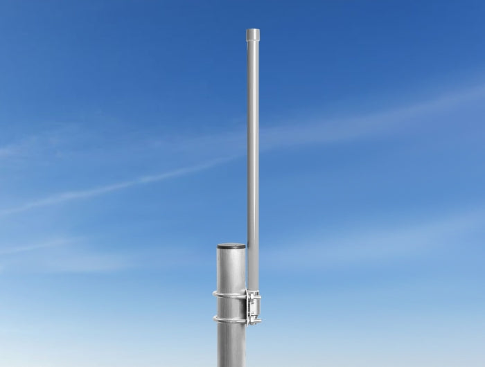 Delock 5G 3,3 - 3,8 GHz Antenne N Buchse 8 dBi 50 cm omnidirektional starr outdoor grau
