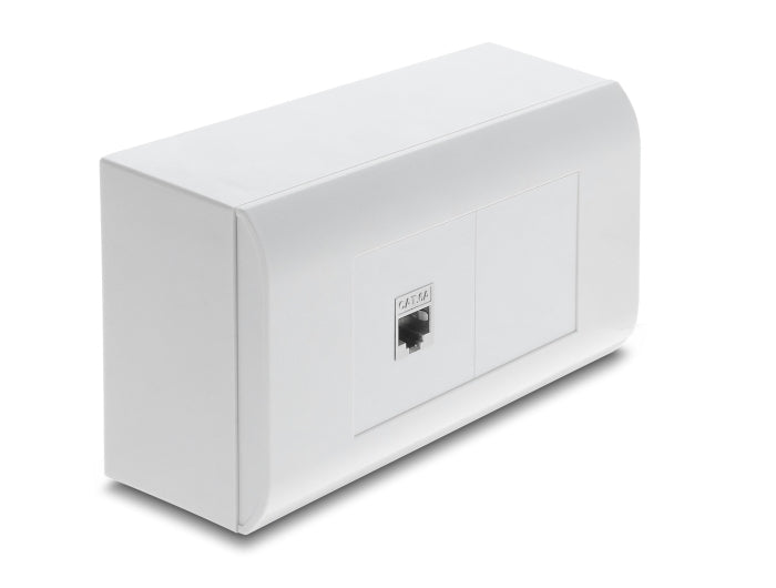 Delock Easy 45 Modul Keystone Halterung 45 x 45 mm weiß