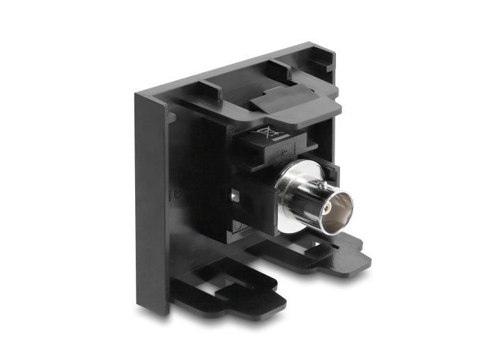 Delock Easy 45 Modul BNC Buchse zu BNC Buchse 50 Ohm schwarz