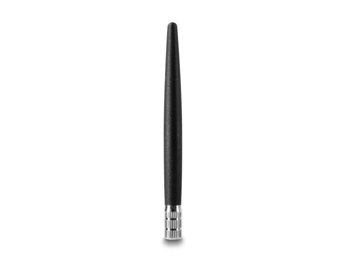 Delock GSM Antenne SMA Stecker Schraubmontage 3 dBi starr omnidirektional mit magnetischem Standfuß und Anschlusskabel RG-174 3 m outdoor schwarz