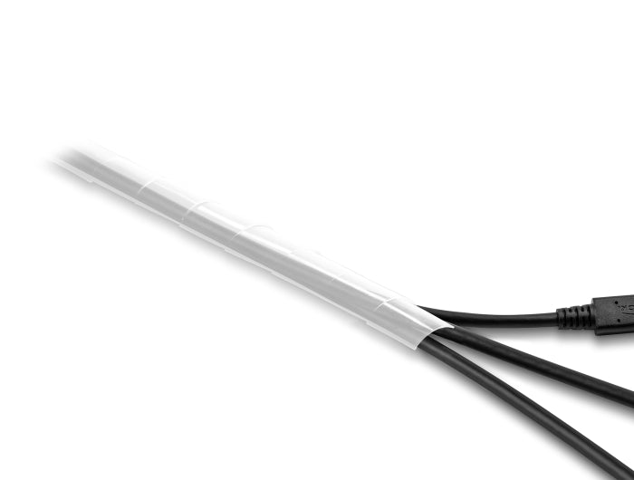 Delock Spiralschlauch 15 mm Durchmesser 10 m transparent
